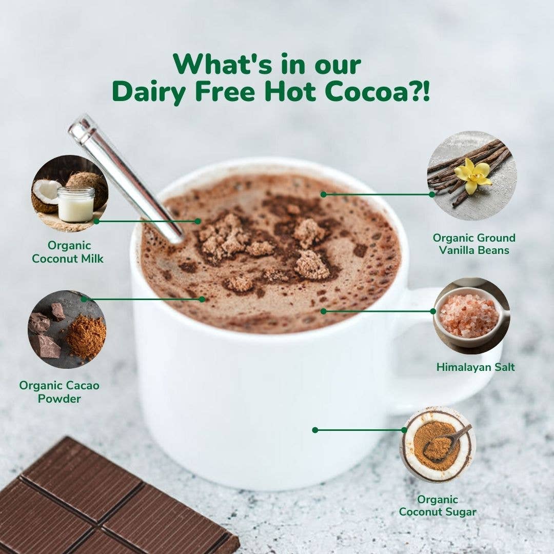 Hot Cocoa Mix - Dairy Free & Vegan (2 pack)