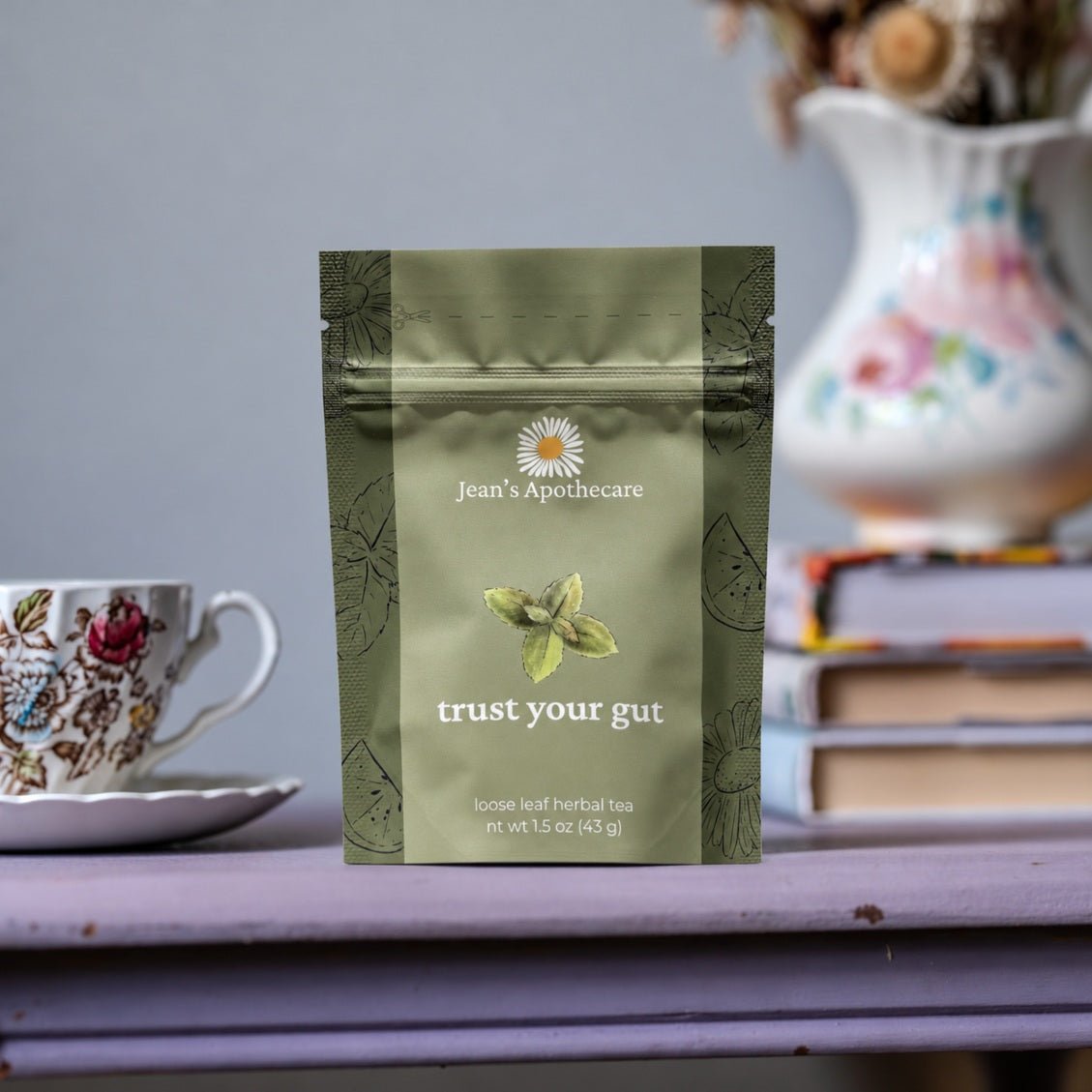 Trust Your Gut | Peppermint Ginger Herbal Tea