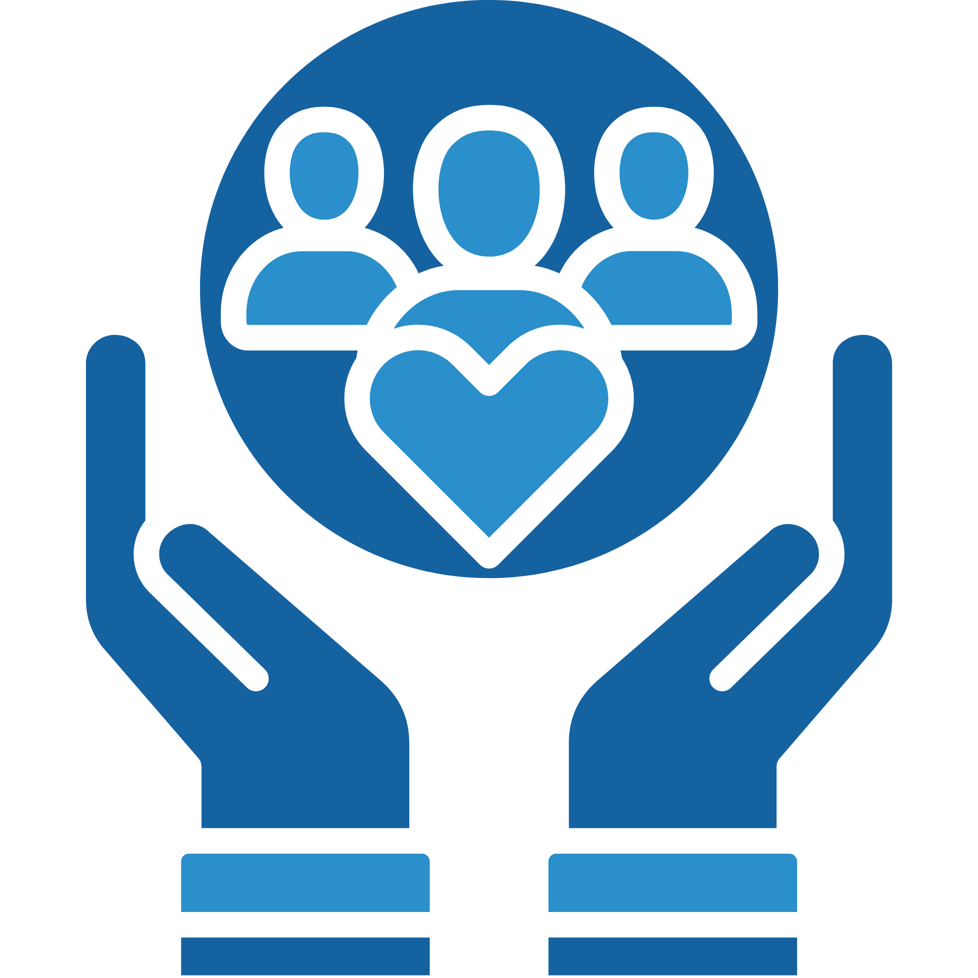 Graphic that represents the Here I Am brand Championing Wellbeing That Strengthens Everyone