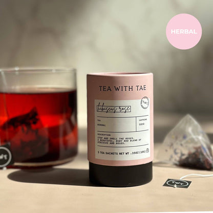 Hibiscus Rose Herbal Tea (5 bags)