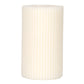 White pillar candle from Here I Am Box