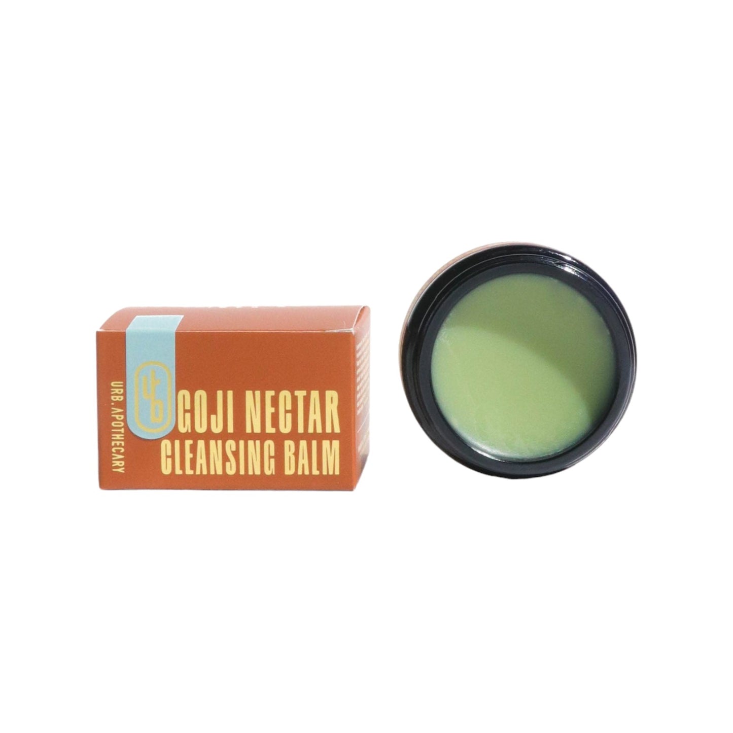 Box and open jar of the Goji Nectar Cleansing Balm