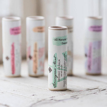 Lemongrass Mint Organic Lip Balm