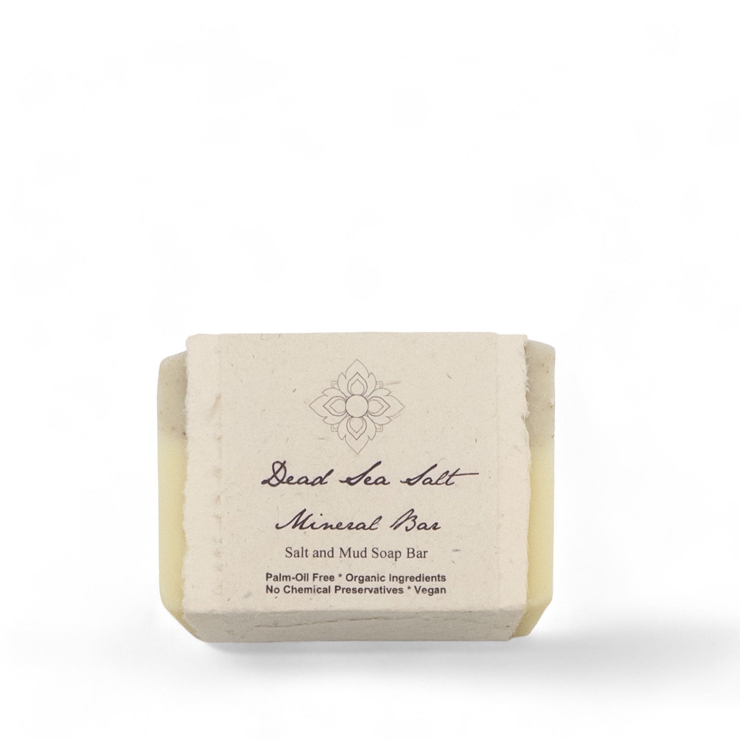 Handmade organic soap with Dead Sea Salt