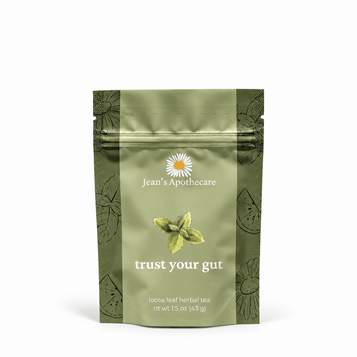 Trust Your Gut | Peppermint Ginger Herbal Tea