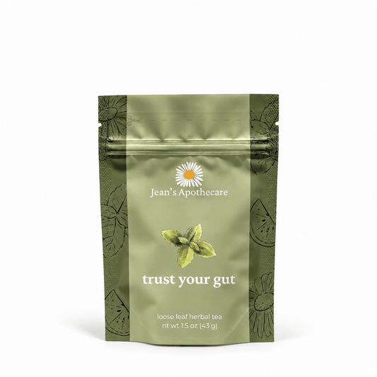 Trust Your Gut | Peppermint Ginger Herbal Tea