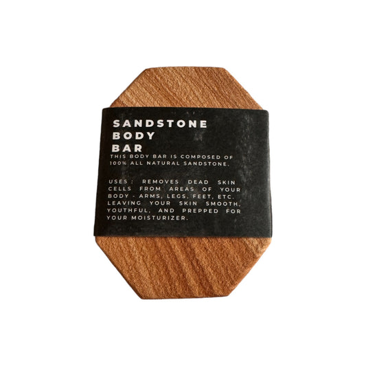 Sandstone Body Bar for removing dead skin cells