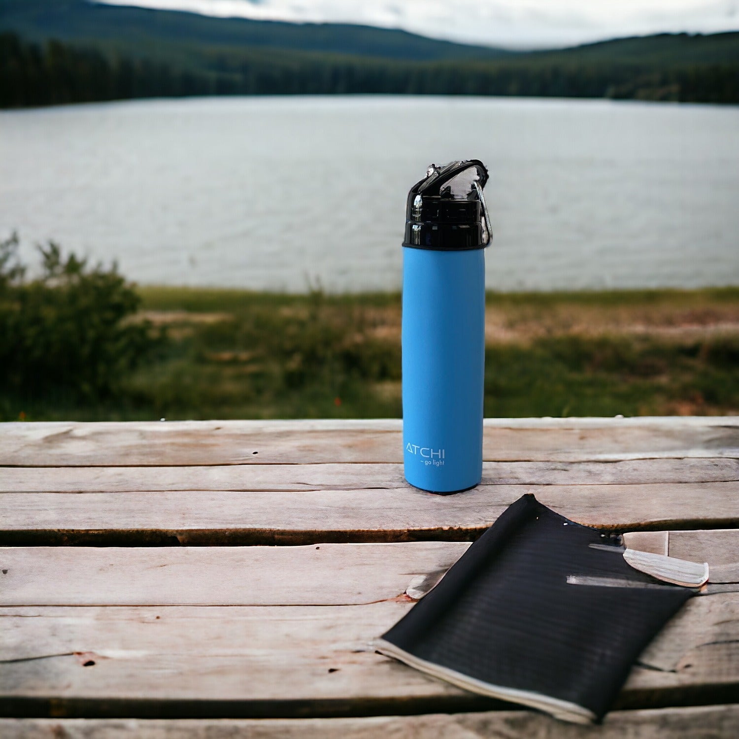 Iron Flask Blue Waves 40 oz Insulated Water Bottle 