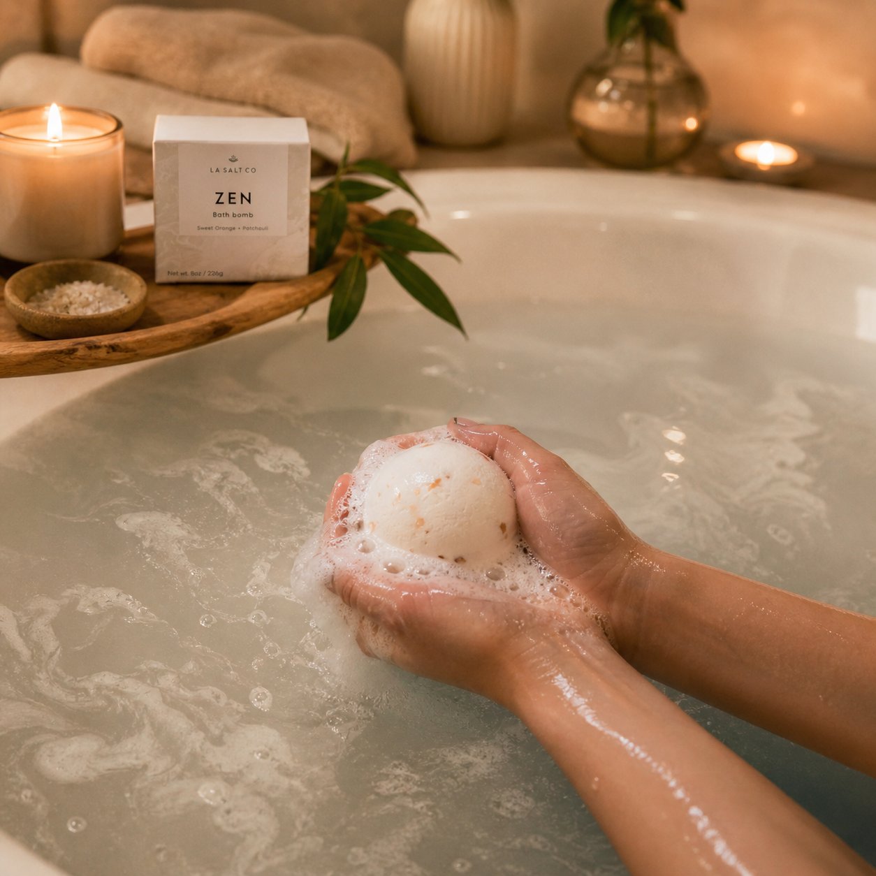 Zen Bath Bomb | LA Salt Co.